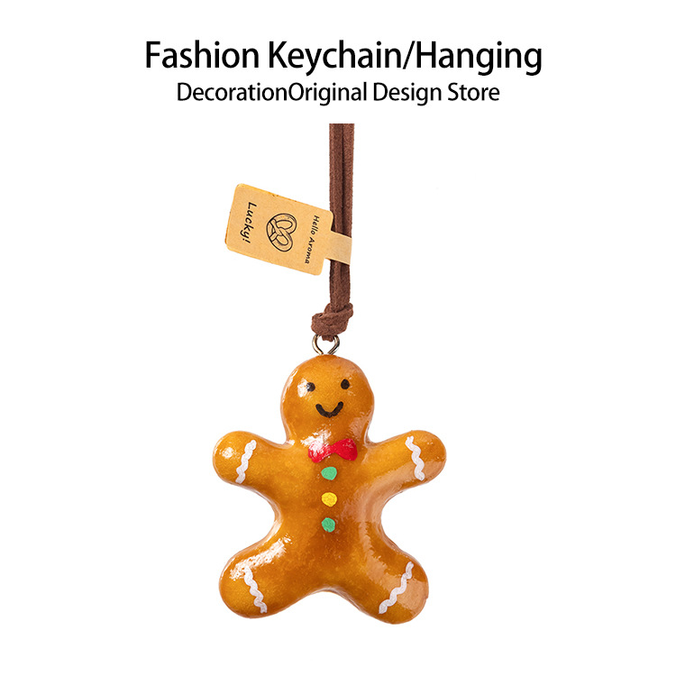 手作りアルカリ水パンストラップかわいい車載バックミラーストラップ貝果かわいいミニアクセサリーdiy装飾