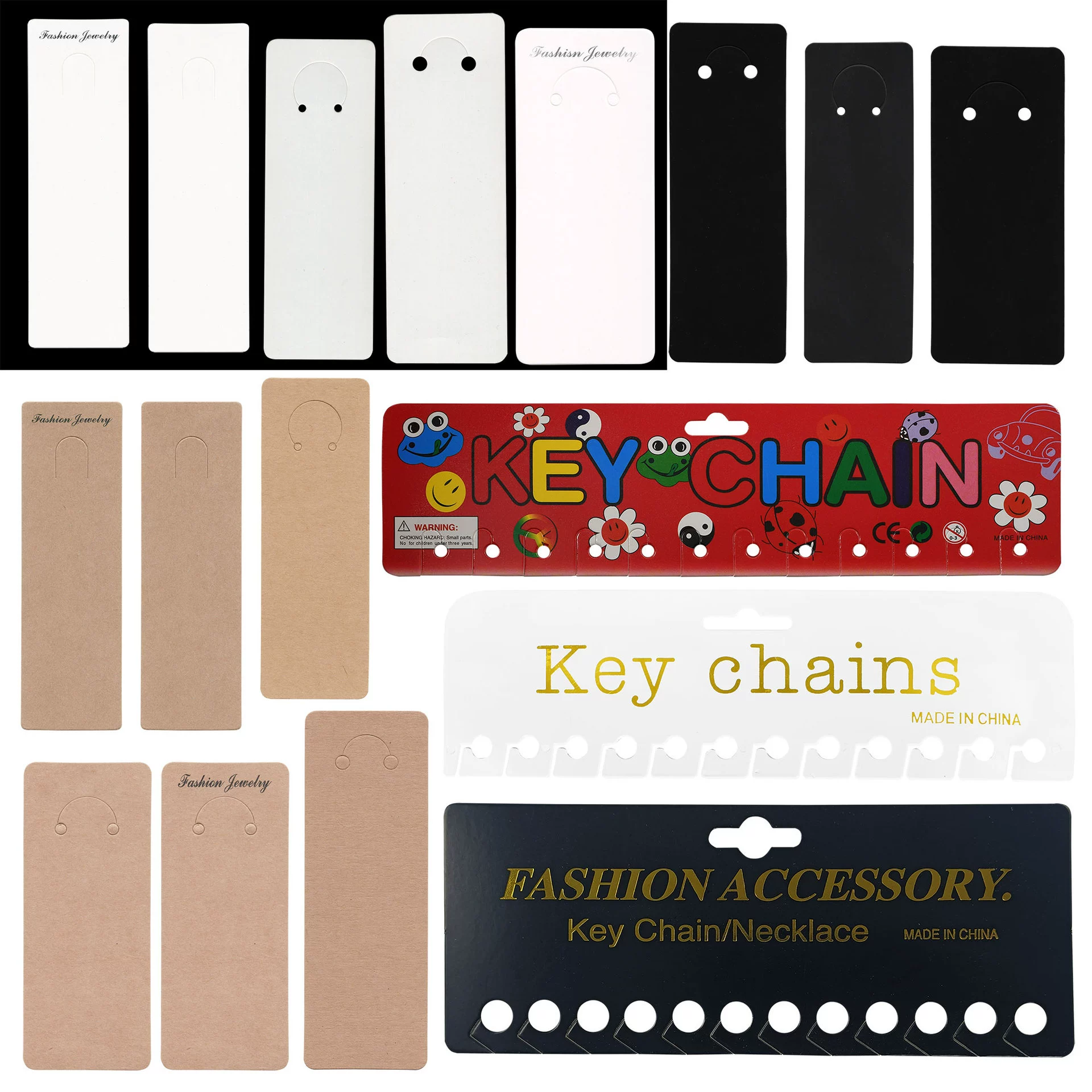 Пустой кулон-брелок для карты, мобильного телефона, цепочка для карты, брелок для карты