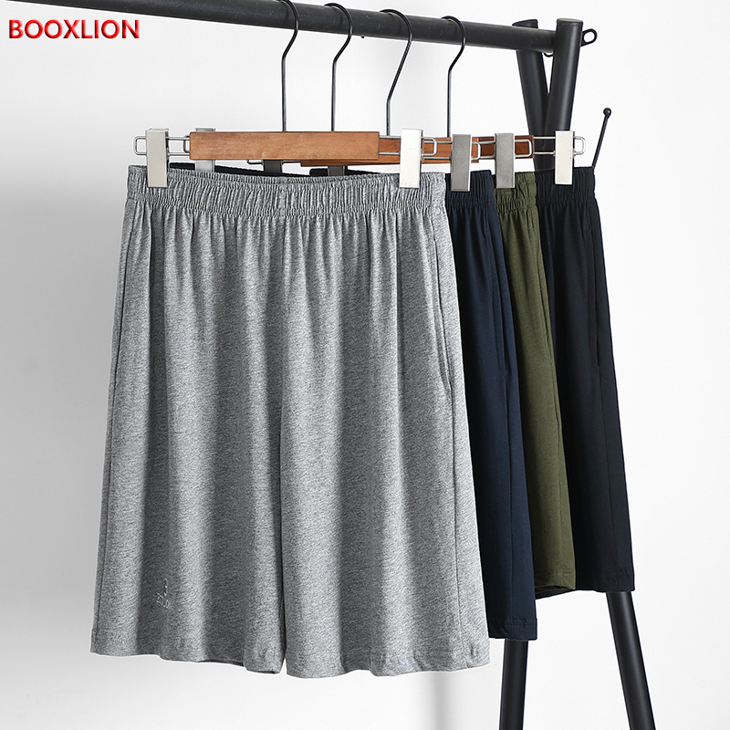 Middle-aged and Elderly Pure Cotton Loose Shorts Dad Men's Summer Pants Thin Sports Casual Pants Big Pants Five-point Pants Middle-aged and Elderly Pure Cotton Loose Shorts Dad Men's Summer Pants Thin Sports Casual Pants Big Pants Five-point Pants