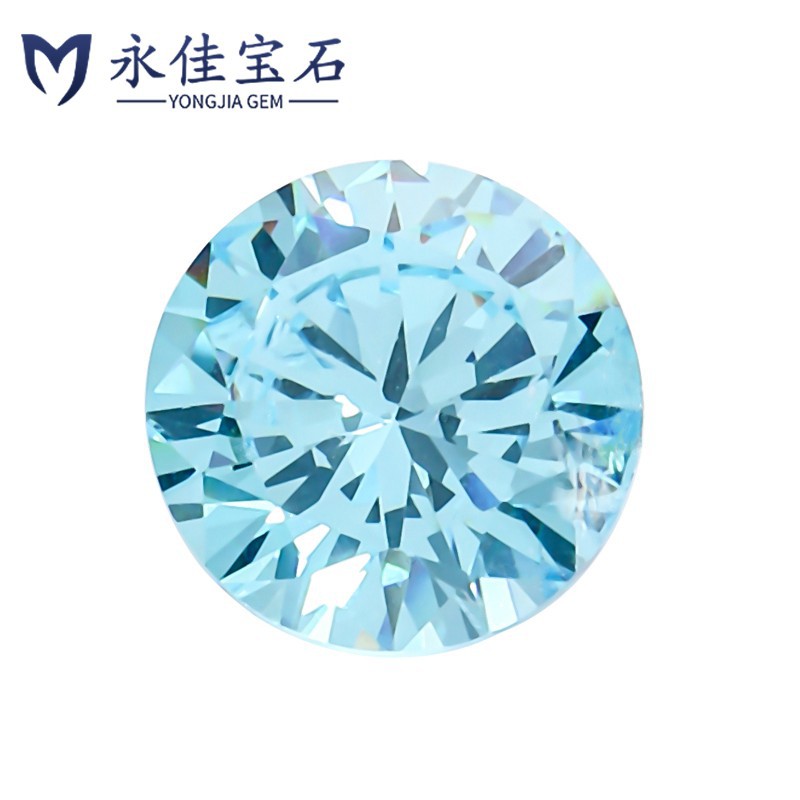 梧州锆石批发人造小宝石锆石圆形彩色小皓石小碎钻合成宝石裸石-阿里巴巴
