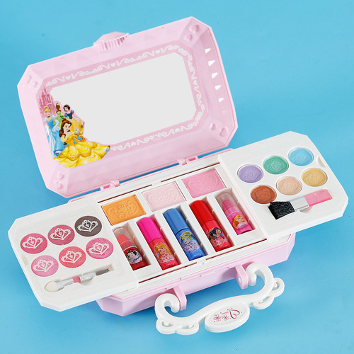 Disney Elsa children's princess cosmetics little girl stage performance makeup box set birthday gift toy