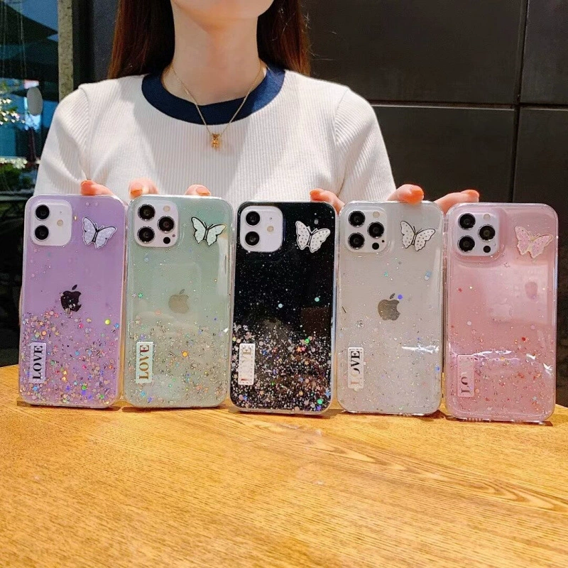 Apple, совместимый iPhone14 Pro, чехол для телефона, iPhone 15, звездное небо с бабочкой, защитный чехол, iphone