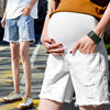 pregnant woman Five point pants full marks cowboy shorts trousers summer fashion Thin section summer Broad leg Hot pants Easy leisure time