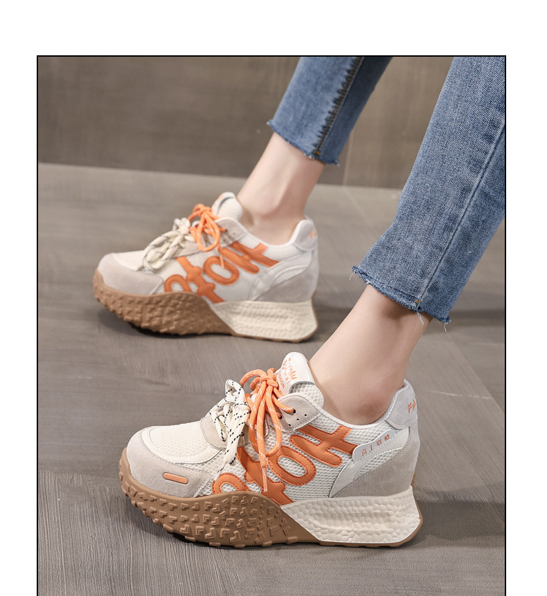 Giày sneaker nữ đế dày lưới thoáng khí phong cách cổ điển — màu sắc chi tiết 11