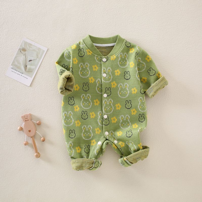 Children's demi-season knitted bodysuit for new born for men and…