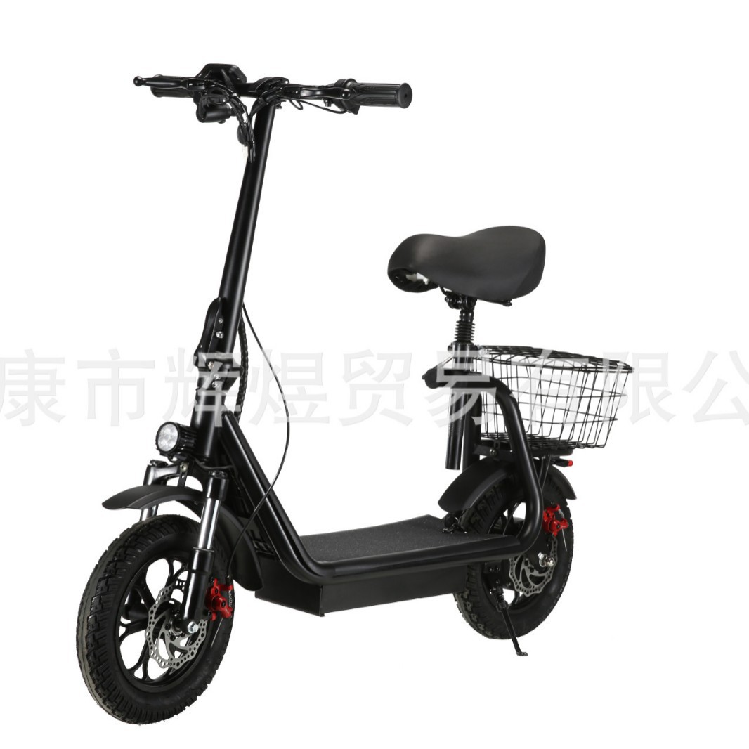 Electric Scooter Mount Adult Folding Mini Electric Car Portable Driving Battery Scooter