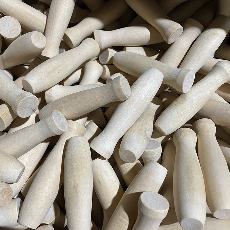 Деревянная ручка, ручка из цельного дерева, ручка для напильника, кухонная утварь, ручка для лопатки, антиошпаривающая фурнитура для барбекю, аксессуары для инструментов, ведро, скакалка