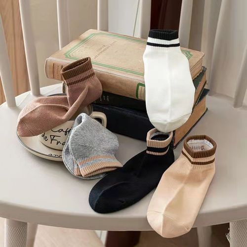 Socks for women, spring short socks, women's ins fashion socks, internet celebrity sports Japanese short socks, women's spring and autumn boat socks