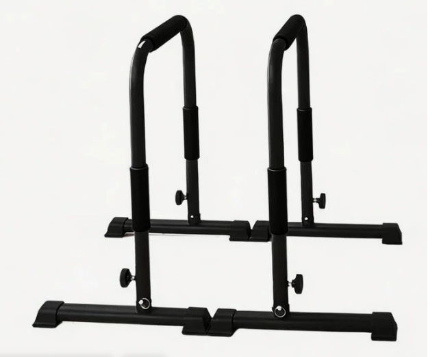 brazo de barra paralela simple de tipo dividido flexión y extensión ajustable de barra paralela interior delantero horizontal de soporte de salud de la calle