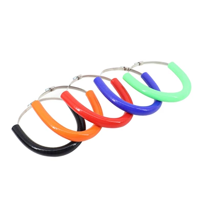 Motorcycle exhaust pipe protective rubber anti-scald protective