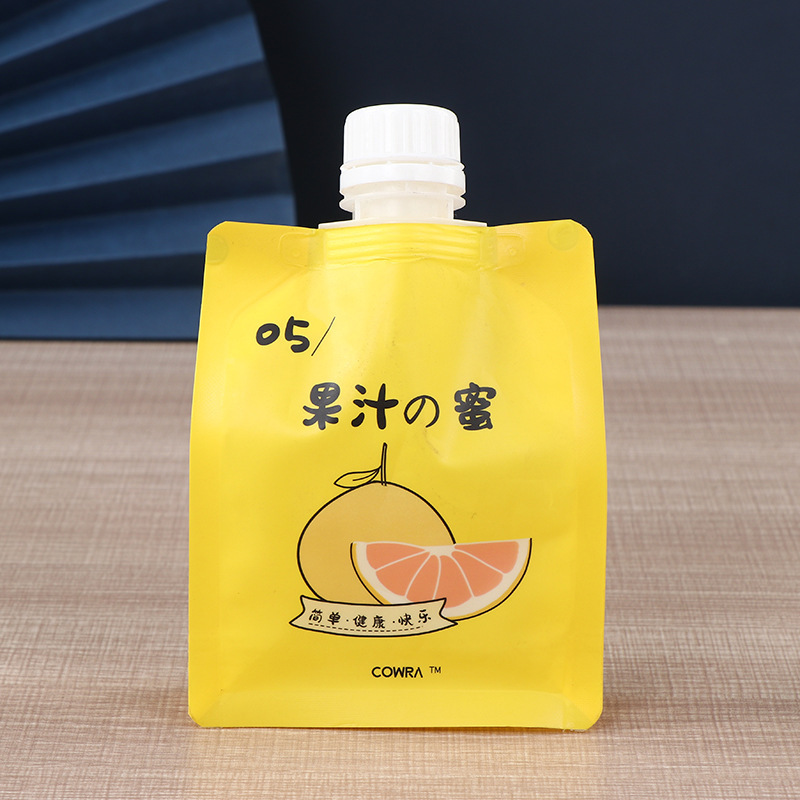 Self-Standing Spout Bag with Color Printing for Jelly Juice Food Packaging, Disposable Composite Plastic Bag, Food-Grade Snacks Self-Standing Spout Bag with Color Printing for Jelly Juice Food Packaging, Disposable Composite Plastic Bag, Food-Grade Snacks
