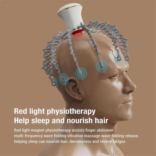 Cross-border electric head massager Octopus home smart head therapy machine head massager to relax and clear the meridians