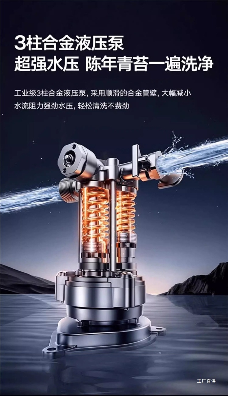 Car Washing Machine 220V High-Pressure Water Gun for Home Use, High-Power, Super Strong Pressure, 2025 New Model, Booster Pump for Cleaning, Di Peihui