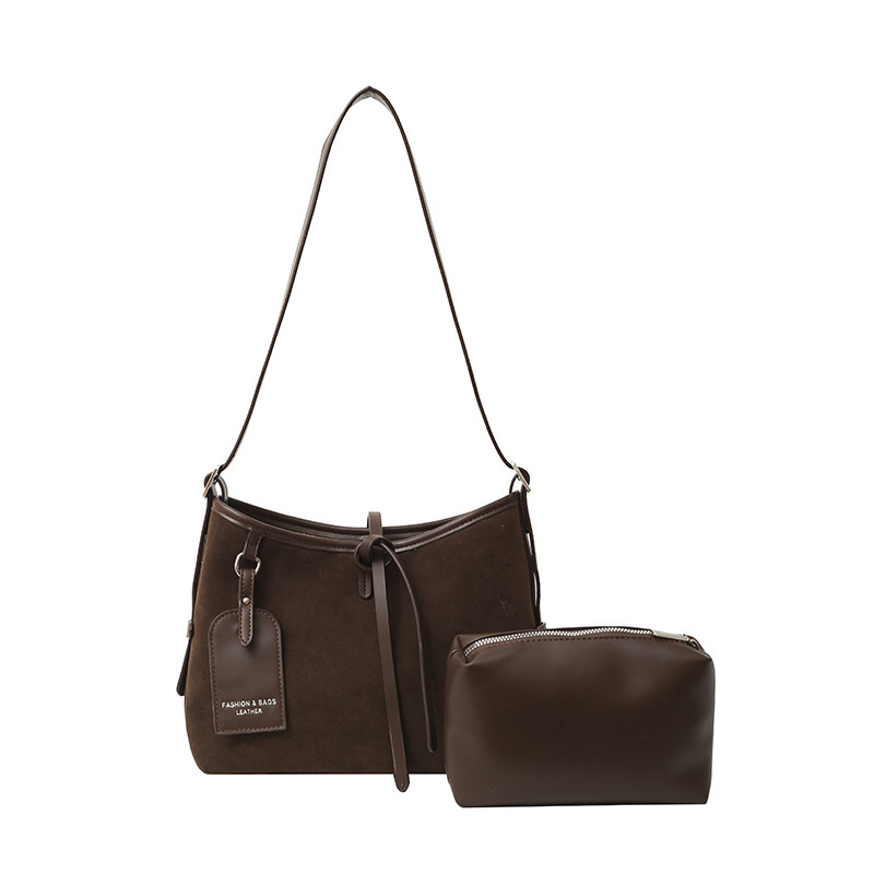 Retro shoulder bag, one-shoulder bag, high-end