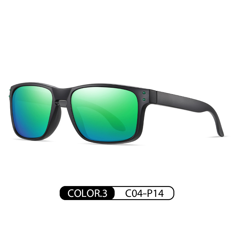 Amazon popular gafas de sol polarizadas europeo y americano Plaza de los hombres gafas de sol de viaje conducción gafas de sol antideslumbrante al por mayor