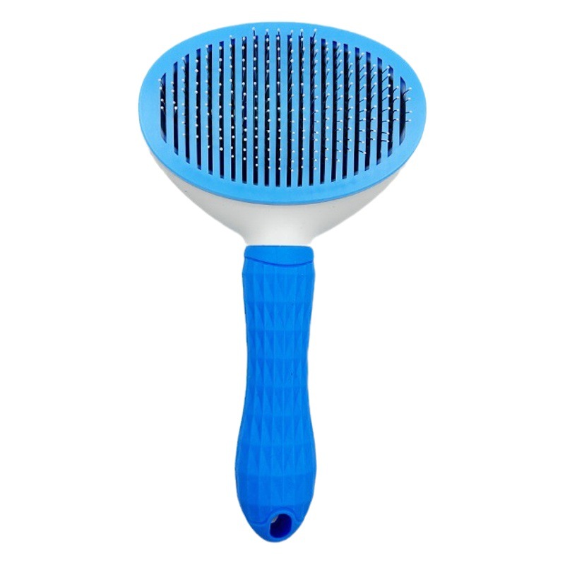 Pet Massage Comb One-Click Hair Removal Cat Comb to Remove Floating Hair Epilator Dog Long Hair Knot Opener Pet Supplies