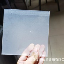 江城信昌超白油砂钢化淋浴房防火玻璃加工生产厂家