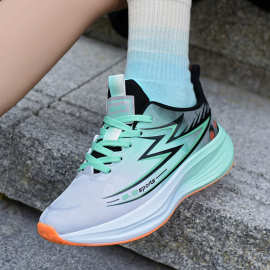 2025新款男女跑鞋防水透气轻便防滑跑步鞋懒人鞋软底减震运动鞋
