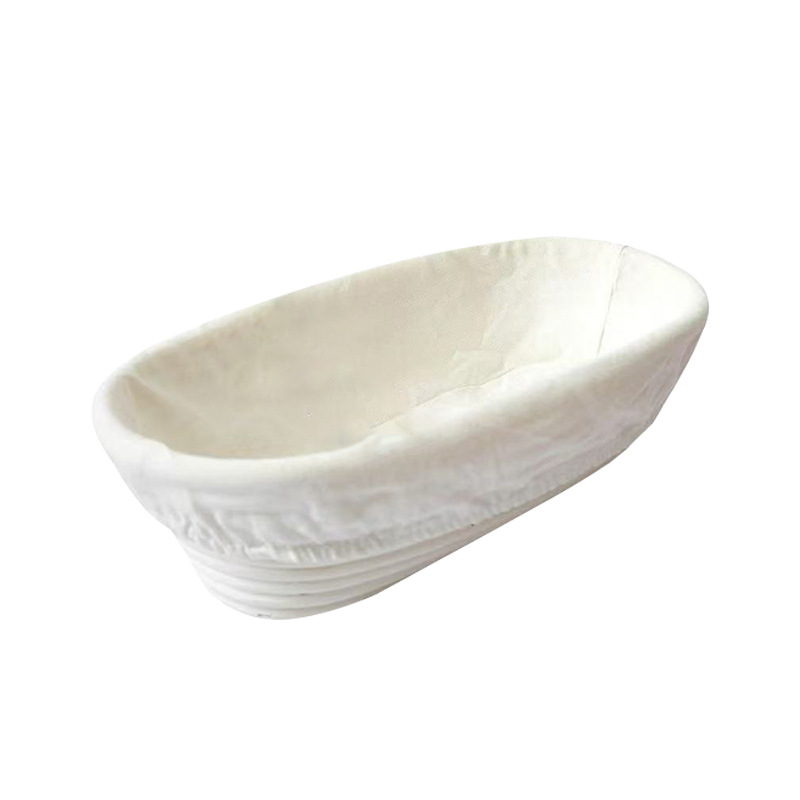 Nuevos productos transfronterizos Masa de ratán hecha a mano al estilo europeo Pan Fideos para el cabello Cesta de fermentación Utensilios para hornear Cuenco de ratán Cuenco de almacenamiento de ratán