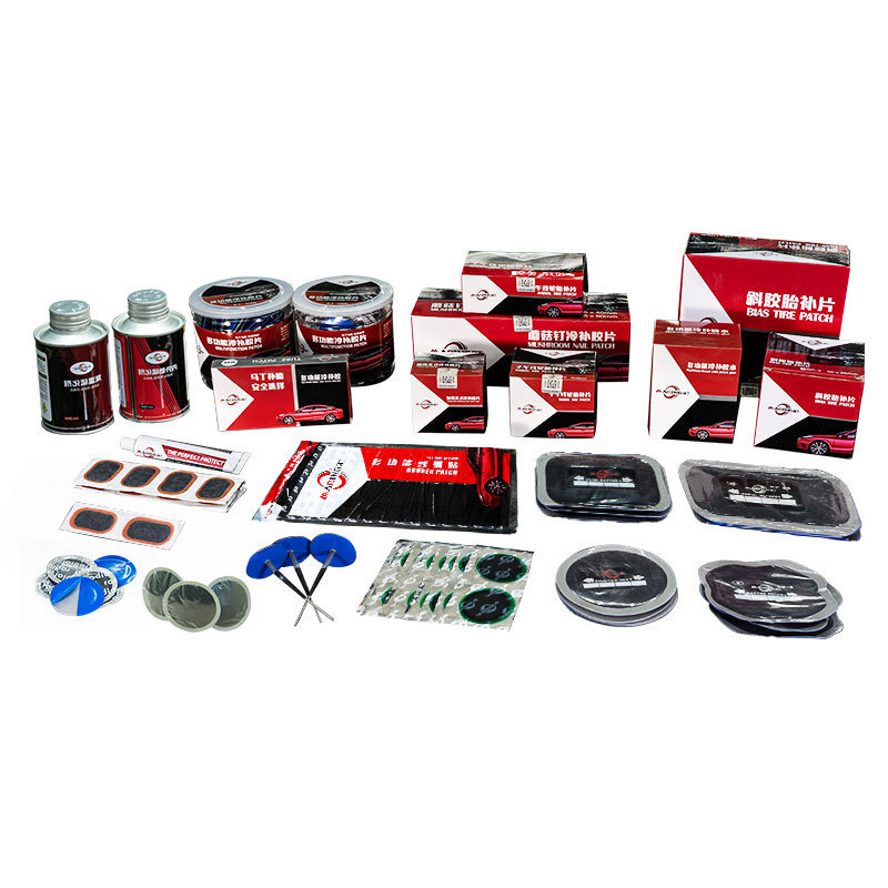 Martin película de reparación de neumáticos pegamento neumático de coche neumático de vacío seta de uñas exterior Interior neumático frío herramienta de reparación de neumáticos traje