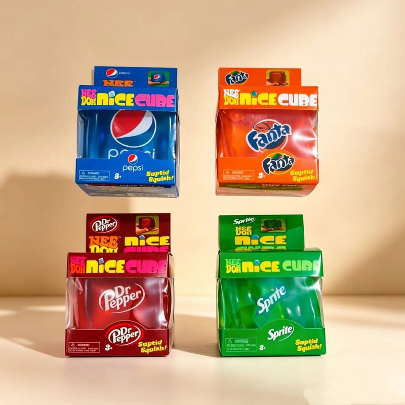 Cross-border NeeDoh Coke, Sprite, Fanta, Best Coke maltose cubes stress-relief squeeze toy ice cubes Cross-border NeeDoh Coke, Sprite, Fanta, Best Coke maltose cubes stress-relief squeeze toy ice cubes