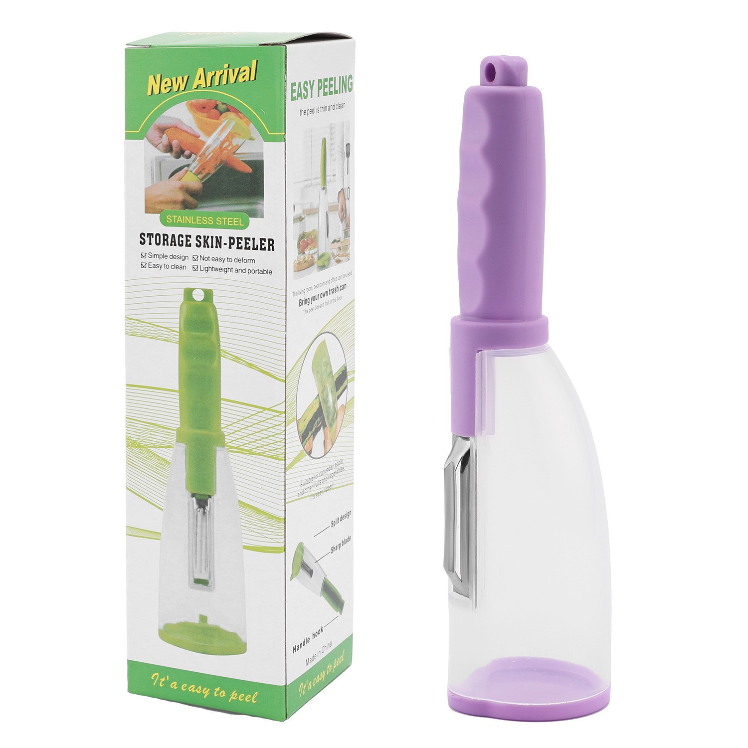 Fábrica nuevo melón cepillado vegetal y fruta pelador de almacenamiento melón cepillado pelador hogar cocina patata fruta melón pelador