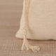 Custom Canvas Bundle Pocket Blank Rice Bag Shrink Rope Outgoing Shopping Daily Shoulder Storage Bag