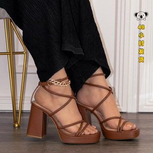I 58336 Summer High Heel Sandals �ļ��ָ���Ь