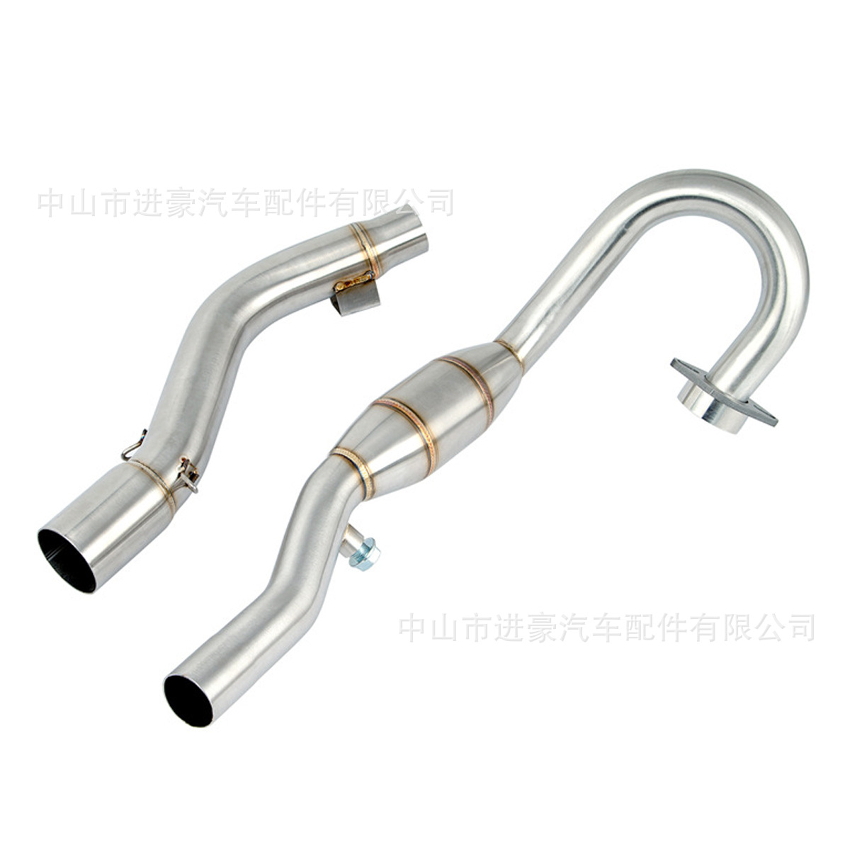 Motorcycle Modified Crf250L12-21 Year/Stainless Steel Front Large-Displacement Exhaust Pipe Factory Direct Sale