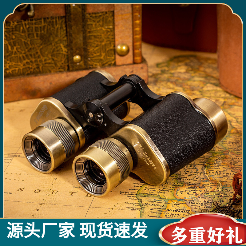 超清高倍贝戈士双筒望远镜62式全金属款微光夜视寻蜂观月