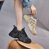 218938 fashion Solid With cotton keep warm Diddy 2022 winter new pattern Frenum The thickness of the bottom Women's Shoes