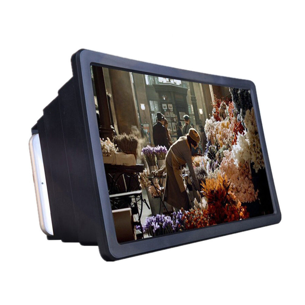 f2手机屏幕放大器放大镜超清亚克力镜片护眼宝投屏器厂家高清伸缩