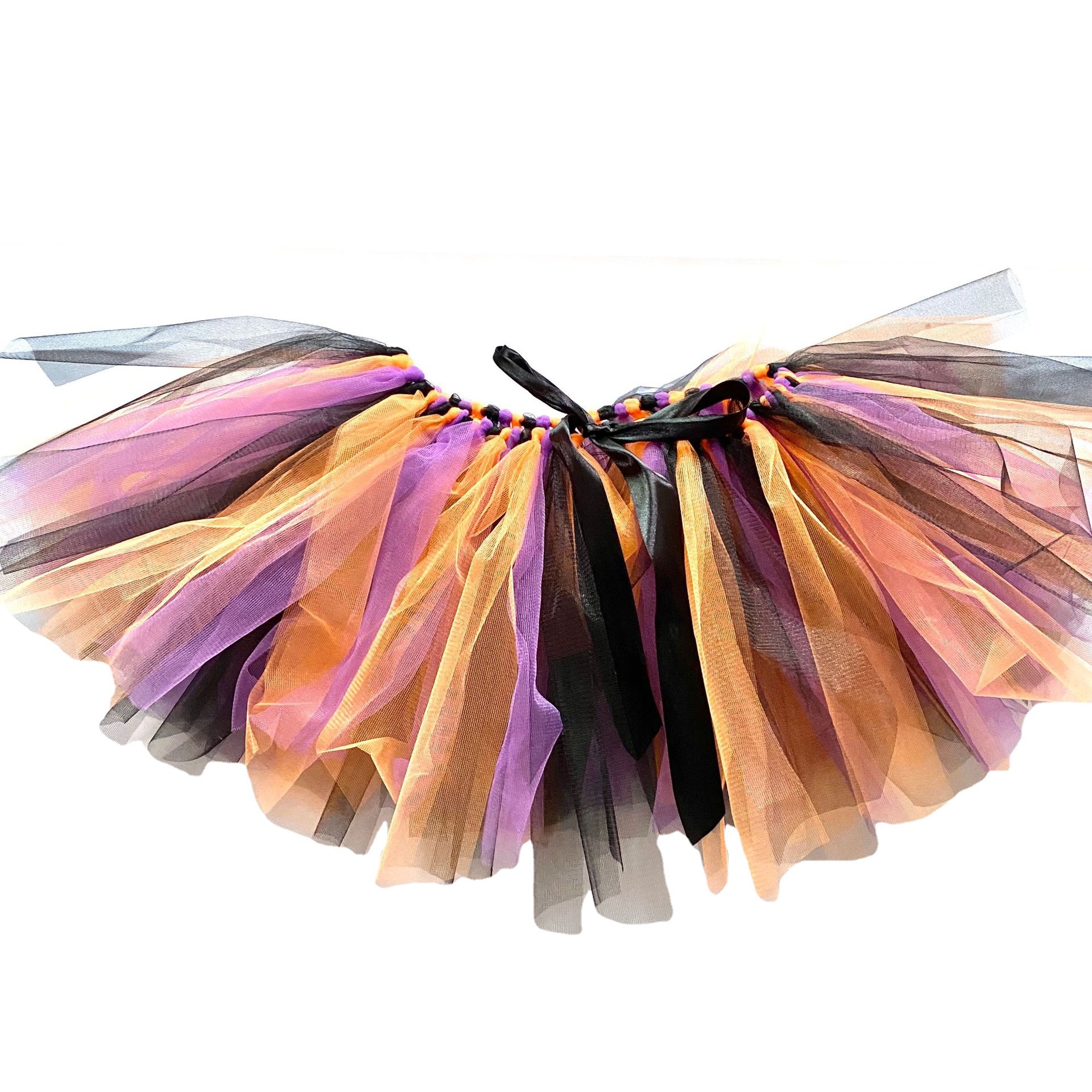 Halloween festival party TUTU skirt color handmade knitted skirt and…