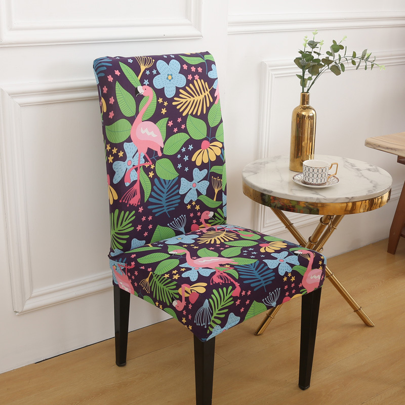 Funda elástica para silla de Navidad, funda para silla de oficina de una pieza, funda simple para silla de comedor, funda para silla de hotel
