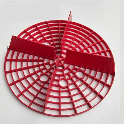 Car Wash Sandstone Guard, Car cleaning tools - red-diameter-26cm