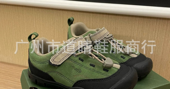 KN003 科恩纯原keen 升级版新款翻毛皮网红儿童魔术贴麓皮童鞋|undefined