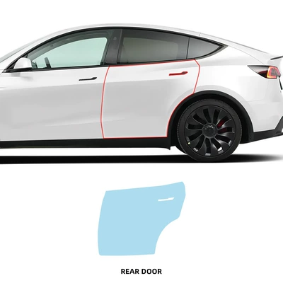 Paint Mask Protective Film Transparent – Car paint protective film - one-tpu-film-for-rear-doors-imported-tpu-film-special-car-cutting