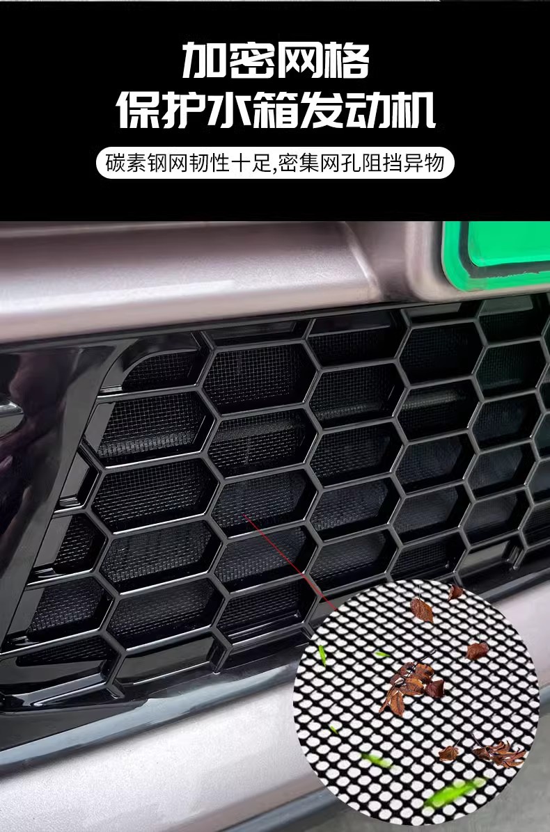 Suitable for BYD Dolphin Insect Net Middle Net New BYD Air Inlet Protective Cover Front Block Modified Black Technology