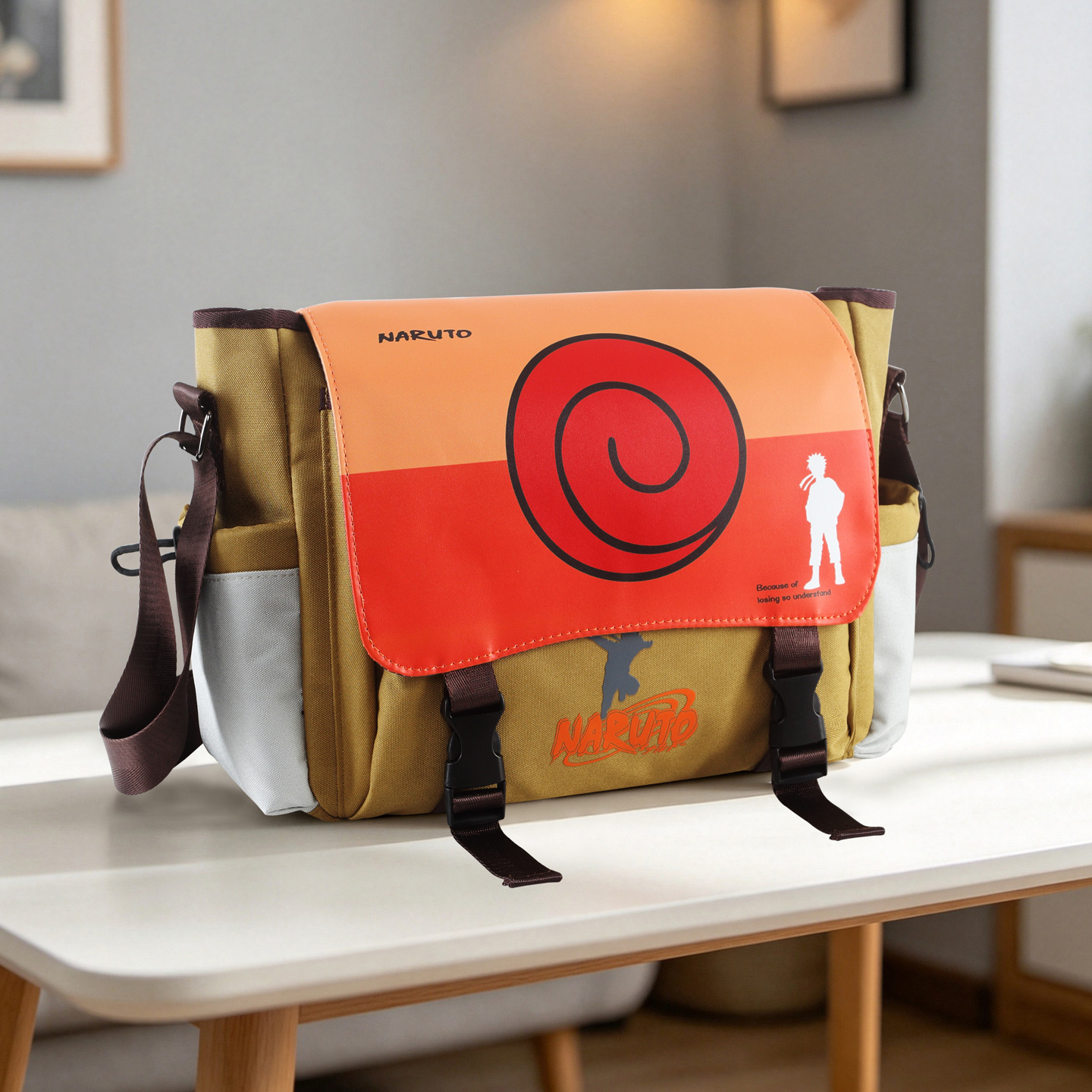 Bolso mensajero transfronterizo, bolso de hombro, bolso para computadora, bolso mensajero, bolso mensajero para exteriores, bolso mensajero para adolescentes, hombres y mujeres image 11