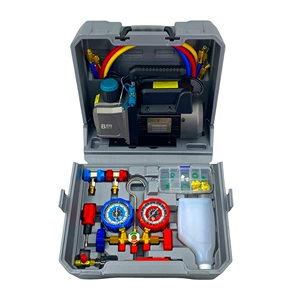 4Cfm Vacuum Pump + Copper Valve Body (Integrated Box)