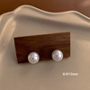 Advanced earrings from pearl, high-quality style, wholesale