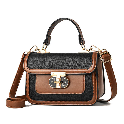2024 this year's niche square bag women's new fashion texture women's shoulder crossbody bag manufacturer one-piece drop shipping