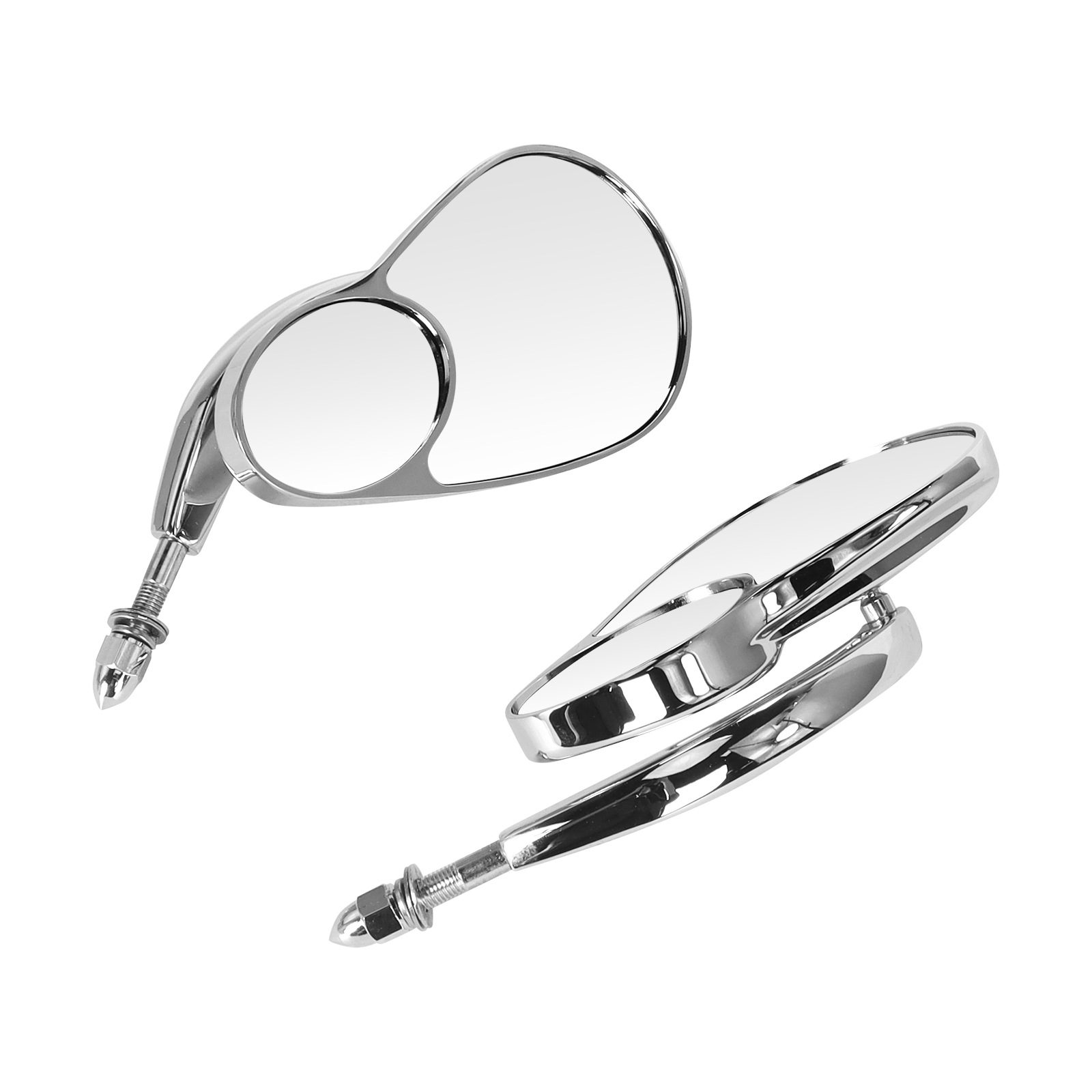 Suitable for Harley Xl883 1200 X48 Street Glide Road King Softail Dyna Rearview Mirror Cvo