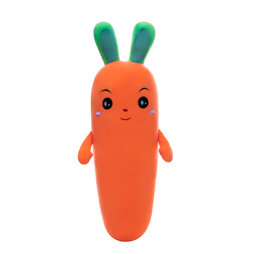 Wholesale New Carrot Plush Pillow Toy Sleeping Leg Hug Girl Super Cute Doll Figurine Stuffed Animal Dropshipping