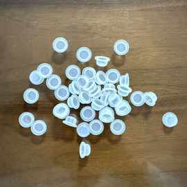 现货18牙塑料盖内塞精油瓶盖子堵头食品级塞子半透明防漏密封盖塞