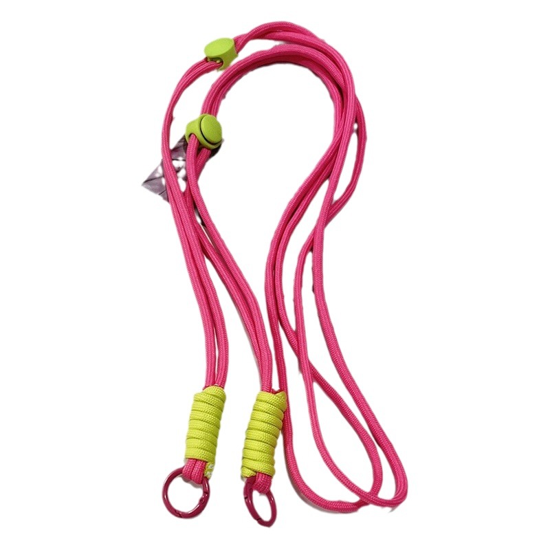 Cordón de teléfono móvil ajustable tejido anudado correa cuerda desmontable crossbody cuerda de teléfono móvil correa de teléfono móvil se puede llevar de vuelta