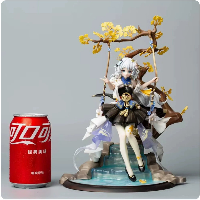 动漫新品 APEX3 2代德丽莎 朔夜观星 兰夜行歌 坐树 盒装手办彩盒
