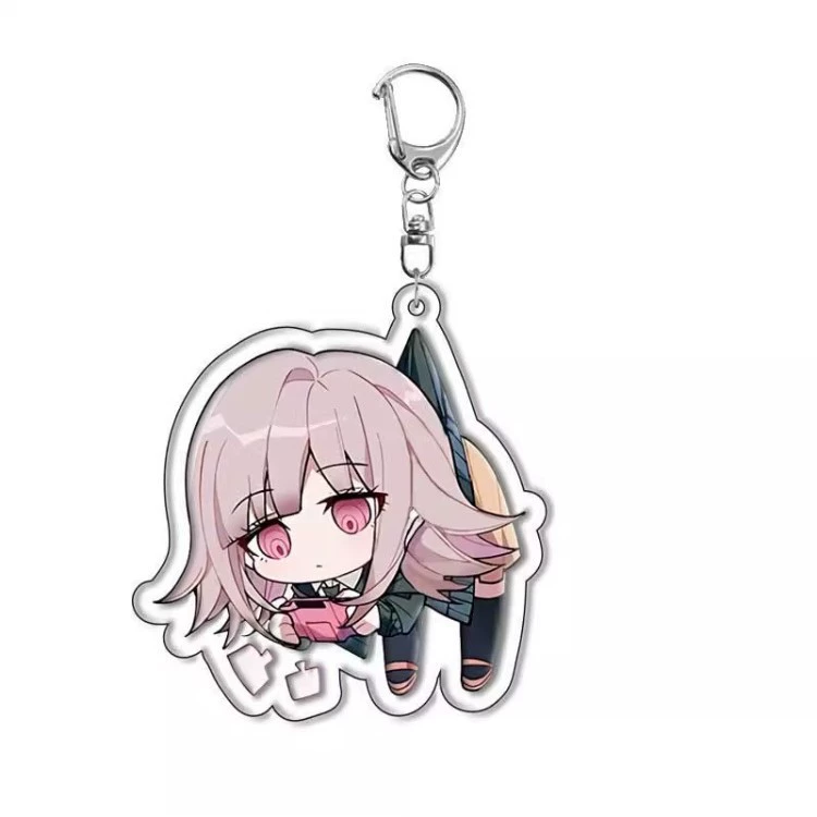 Акриловый брелок (Danganronpa) в стиле чиби, подвеска 5 см, двусторонний акрил