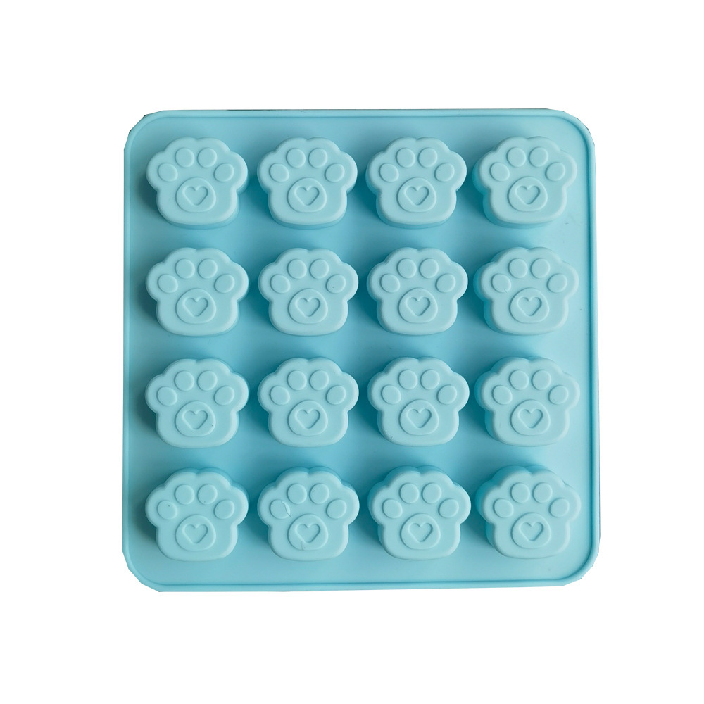 16 garras de gato 145 molde de silicona pastel helado pudín molde de postre jabón utensilios