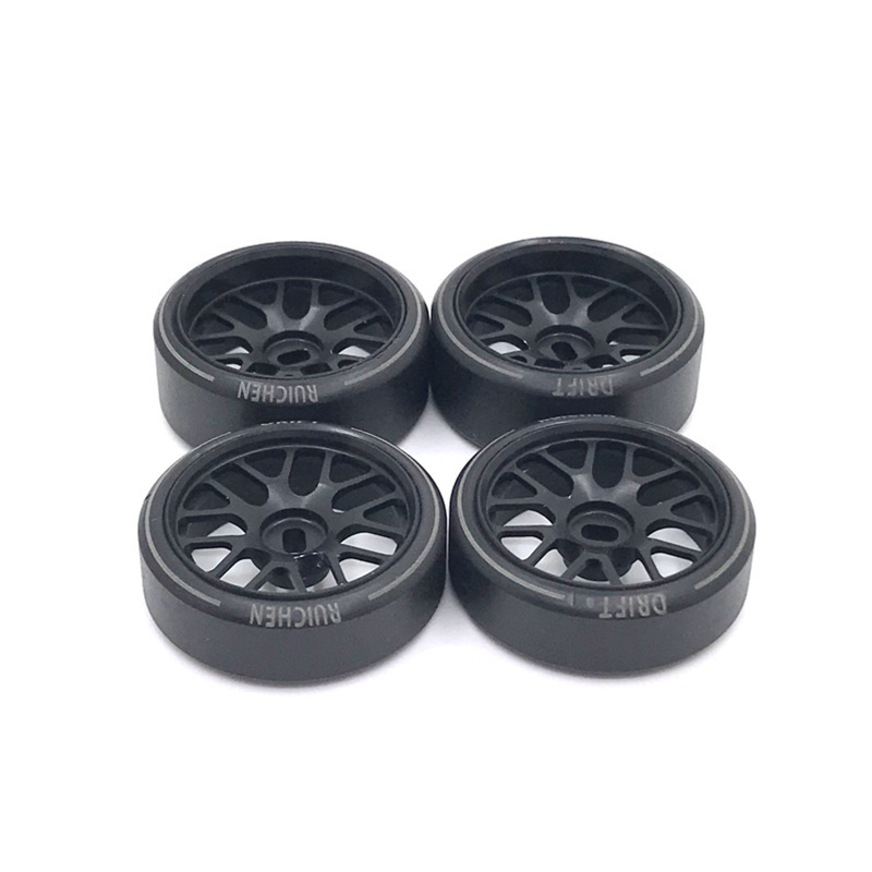 Weili Jingshang Mosquito Car 1/28 Remote Control Car Upgrade Two Wide and Two Narrow Outer Diameter 27mm Drift Wheel Tire